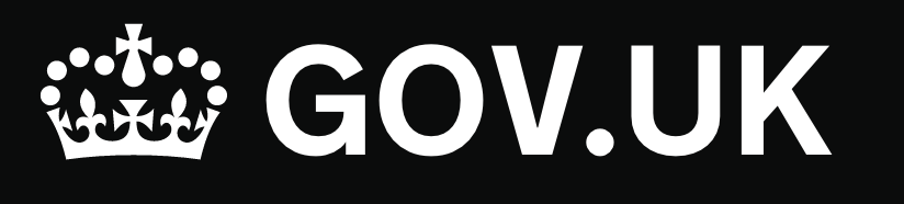 Screenshot of the gov.uk logo indicating that it links to www.gov.uk homepage